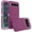 Purple, variant on Compatible with Google Pixel 9/Pixel 9 Pro/Pixel 10 Pro 5G Phone Case Hybrid Rugged Shockproof Hard Protective Drop Proof Full Body Heavy Duty Mobile Cell Cover for Pixel9 9Pro 10Pro Women Men Black