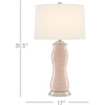 thumbnail image 2 of Blush Silver Leaf Ondine Table Lamp, 2 of 4
