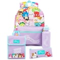 thumbnail image 1 of Vanilla Underground Squishmallows Girls 4 Piece Backpack Set Kids Purple Rucksack Bundle with School Bag, Pencil Case, Lunch Bag & Water Bottle, 1 of 7