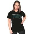 thumbnail image 4 of Highest Scoring Mom Ever Gamer Pun Womens Slim Fit Graphic Tee Brisco Brands S, 4 of 5