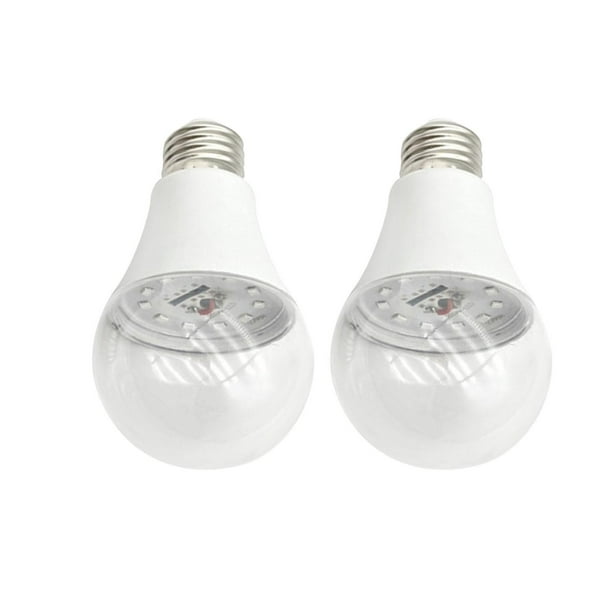 Bombillas de luz moradas Lámpara decorativa E27 Ahorro de energía Reacción fluorescente 9W LED para acuario Banda navideña Carnavales Suministros para 2
