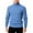 Blue, variant on Men's Popular Fashion Leisure High Neck Slim Fit Keep Warm Pullover Knitting Sweater, Trendy and Cozy for Winter,Beige L