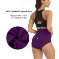 wirarpa Women's Underwear Cotton Super High Waisted Briefs Stretch Full