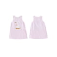thumbnail image 2 of BemeyourBBs Toddler Baby Girl Goose Outfit Overall Dress Cute Infant Baby Girl Summer Tank Dress Casual Loose Fit Goose Duck Embroidered Crew Neck Sleeveless Dress, 2 of 9