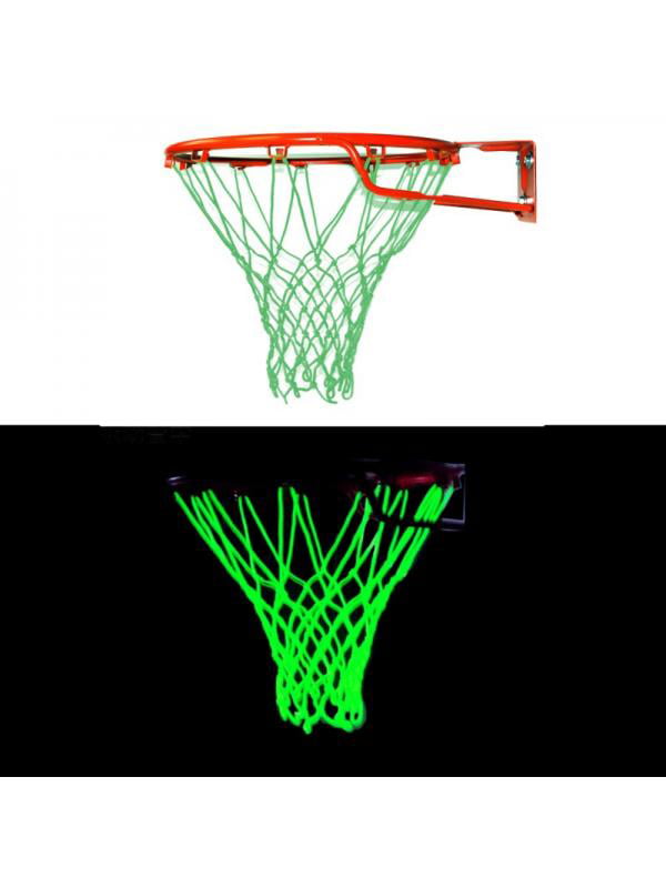 Nite Hoops Glowing Luminous Nylon Braided Basketball Net Outdoor Sport LQQK 