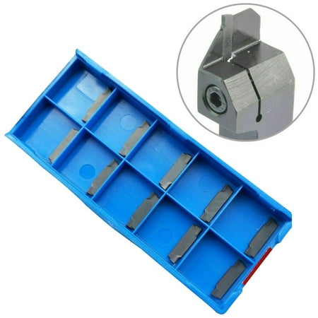 

RANMEI 10pcs MGMN150-G PC9030 1.5mm Cutting Carbide Turning Inserts For MGEHR/MGIVR