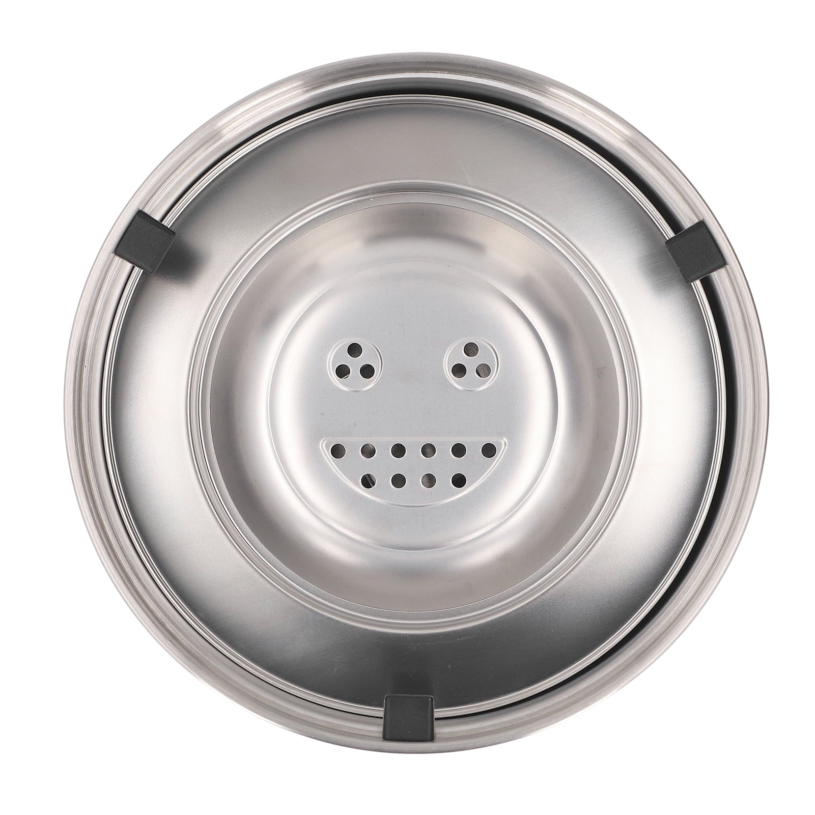 NFTIGB Dog Water Bowl Dispenser 304 Stainless Steel Spill Proof 3L Large Capacity Slow Drinking Pet Bowl, 8.78 inches / 22.3 cm
