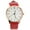 Rouge, variante sur Shisuyan Montre-Bracelet pour Femmes Montre de Loisirs pour Femmes Montre Bracelet pour Dames Montre Ajustable pour Filles