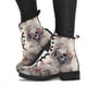 thumbnail image 3 of Botas con estampado de esqueleto Botas de cuero Botas de moda antideslizantes resistentes al desgaste, 3 of 5