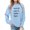Blue, variant on Vedolay Women's Fashion Hoodies Womens Long Sleeve Crop Hoodies Loose Pullover Hooded Sweatshirts,Beige M