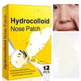 thumbnail image 1 of 12 Uds. Parche nasal para eliminación de espinillas, tiras hidrocoloides para la nariz, limpieza de poros, parches para el acné, 1 of 8