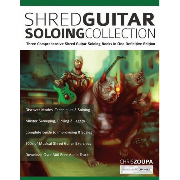 Play Rock Guitar Shred Guitar Soloing Compilation: Three comprehensive shred guitar soloing books in one definitive edition, Book 3, (Paperback)