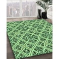 thumbnail image 3 of Ahgly Company Machine Washable Indoor Rectangle Transitional Jade Green Area Rugs, 6' x 9', 3 of 7