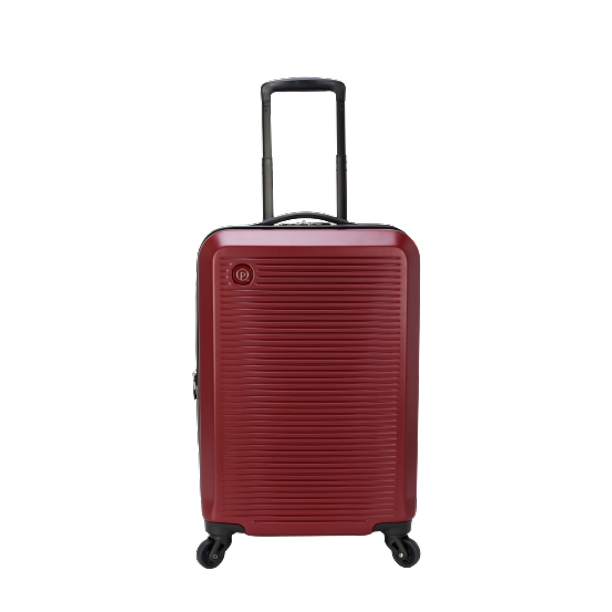 Protege Hardside 20" Carryon Spinner Luggage, Maroon
