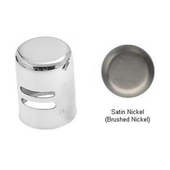 Standard Brass Air Gap Cap - Satin Nickel