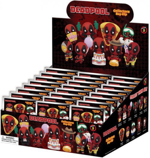 Marvel Collectors Figural Keyring Series 3 Deadpool 3 Inch Lady Deadpool 