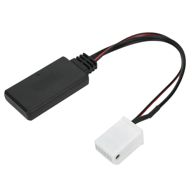 Adaptador Estéreo Para Automóvil, Práctico Protocolo 4.1 Adaptador AUX Para Automóvil ABS Fácil Instalación Para RD4