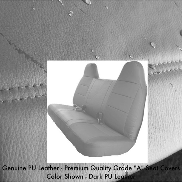 RealSeatCovers Seat Cover for 2000 Ford FSeries F150 F250 F350 F450 F550 Solid Bench Custom