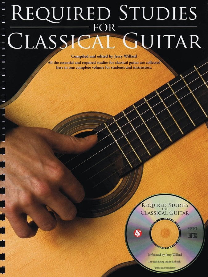 Études de Musique Requises pour Guitare Classique avec CD (Wilard ed)