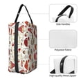 thumbnail image 3 of Goofa Cartoon Mushrooms Printed Toiletry Bag with Handle,Large Capacity Travel Makeup Cosmetic Bag for Women, Carry on Airport Airline Compliant Bag, 3 of 9