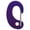 Purple, variant on Red Dingo TC-ZZ-DB-LG Tag Xchanger Clip Blue- Large