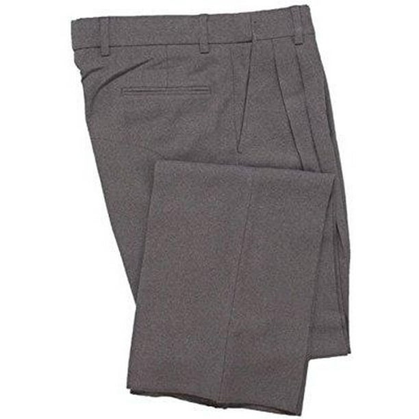 Smitty Umpire Combo Pants Expansion Waist Pleated Charcoal Grey
