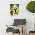 thumbnail image 2 of 1950's Jazz Club Dancers Degas Style Painting Unframed Wall Art Print Poster Home Decor, 2 of 3