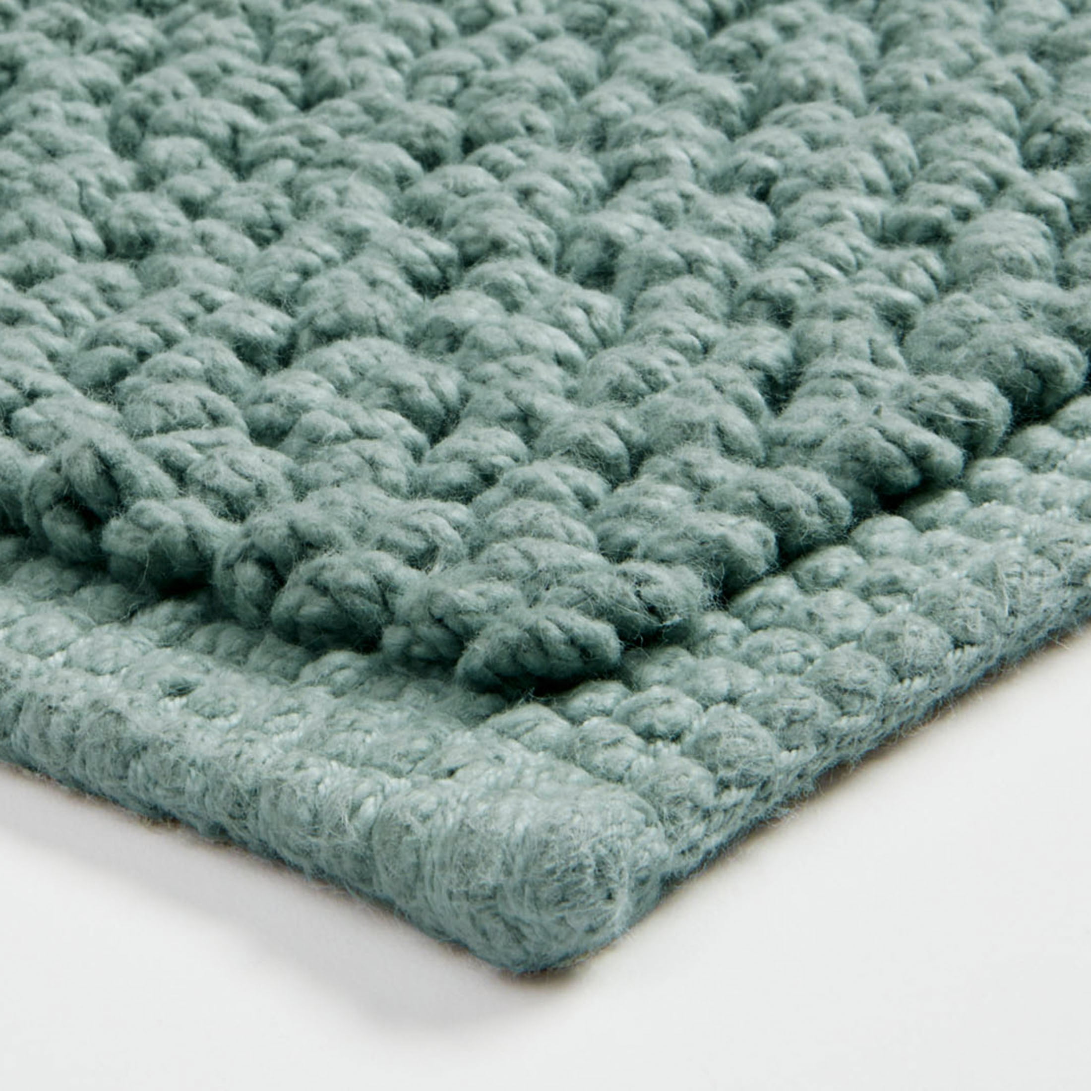 Better Homes & Gardens Signature Soft Looped Bath Mat, Green River, 20" x 34", 100% Cotton, 20"x34"