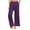 Dark Purple, variant on Ekouaer Pajama Pants for Women Soft Comfy Pajama Bottoms Casual Stretch Wide Leg Pants with Pockets