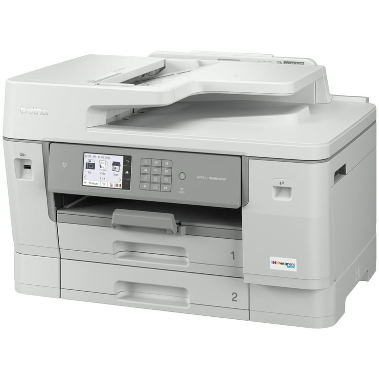 Brother MFC-J1010DW Color Inkjet All-in-One Printer with Wireless
