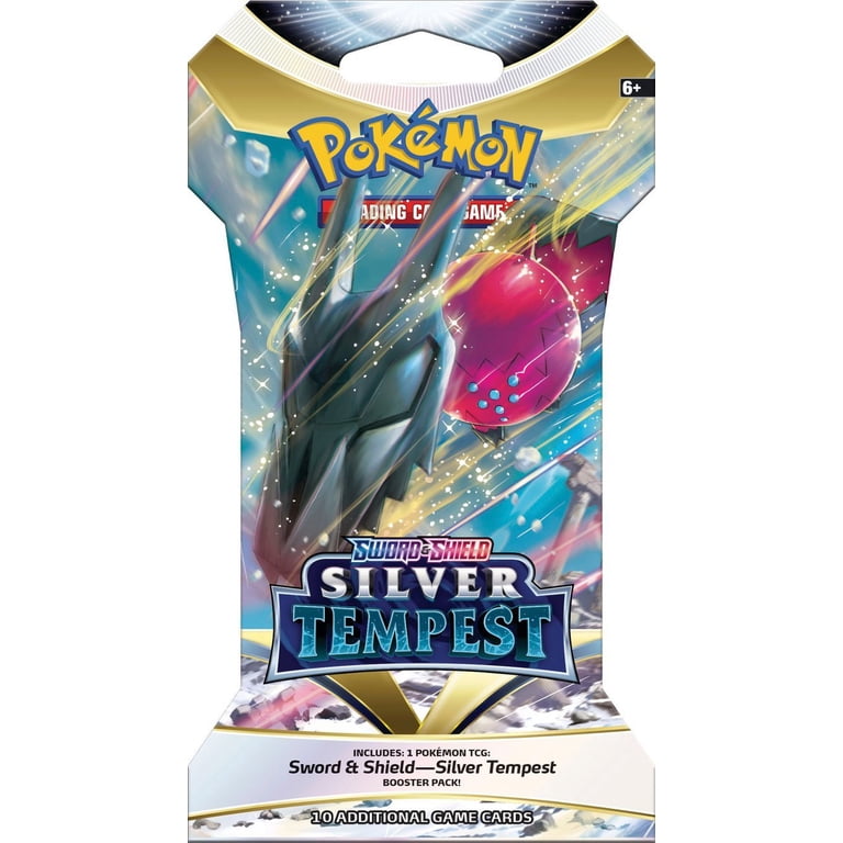 8 Packs Pokemon TCG: Sword & Shield Silver Tempest Booster Pack - 10 Cards  - Walmart.com