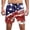 Red, variant on Venzia Men Big and Tall Swim Trunks, Bathing Suit Boardshorts