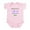 Petal Pink, variant on CafePress - Daddy's Little Tax Deduction Infant Bodysuit - Baby Light Bodysuit, Size Newborn - 24 Months