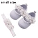 thumbnail image 2 of Zapatos de bebé niña suela suave Floral recién nacido infantil Mary Jane Flats vestidos de bautismo zapatos suela sandalias zapatos princesa zapatos Ormromra 223450-3, 2 of 6