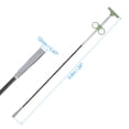 thumbnail image 2 of Flexible Grabber Claw Pick Up Tool 0.6 M Drain Clog Remover Tool, Green, 2 of 6
