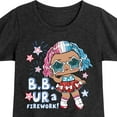 thumbnail image 3 of LOL Surprise! Americana - 4th of July - B.B. Ur A Firework - Toddler & Youth Girls Short Sleeve Graphic T-Shirt, 3 of 5