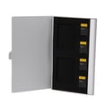 thumbnail image 3 of Monocapa Aluminio 2 SD+ 4TF Tarjetas Micro SD Pin StorageBox Case Holder Sywqhk Para estrenar, 3 of 6