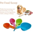 thumbnail image 5 of Juego de 4 cucharas medidoras de comida para mascotas, cuchara para perros, alimentación para gatos, 5 of 5