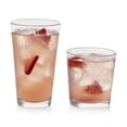 thumbnail image 2 of Libbey Juego de 16 Vasos de Vidrio Flare de 473 ml y 384 ml, 2 of 9
