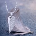 thumbnail image 5 of Angel Wing Cremation Urn Necklace Angel Wings Urn Pendant Memorial Remains Ashes Keepsake Urn Jewelry, 5 of 8
