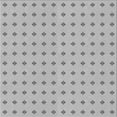 thumbnail image 1 of Ahgly Company Machine Washable Indoor Square Transitional Platinum Silver Gray Area Rugs, 4' Square, 1 of 7