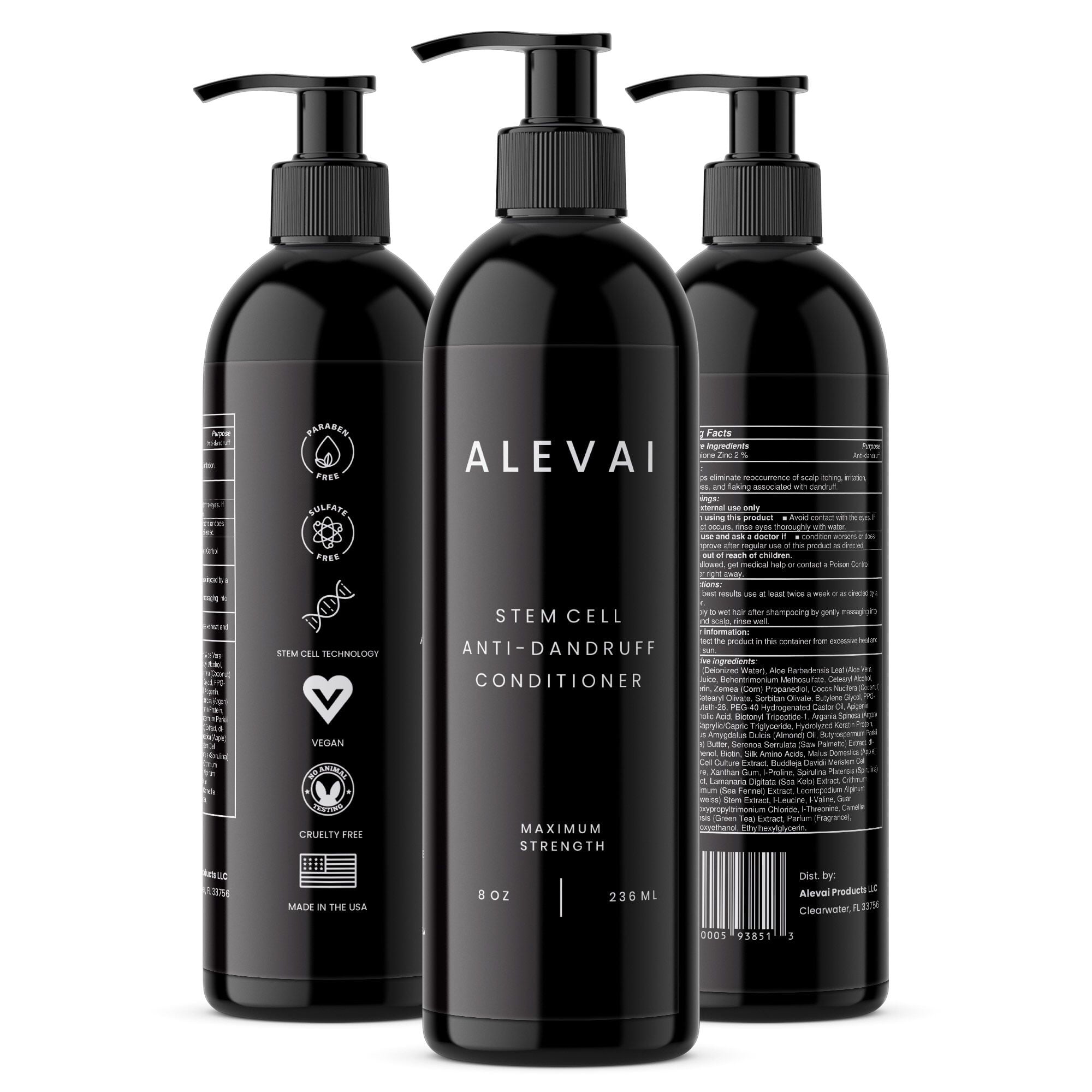 Alevai Stem Cell Anti Dandruff Conditioner Itchy Scalp Treatment