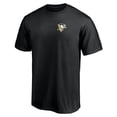thumbnail image 2 of Men's Black Pittsburgh Penguins Number One Dad Logo T-Shirt, 2 of 3
