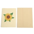 thumbnail image 6 of Sunflower Paper Greeting Card, Spring Flower Pop Up Card, Beautiful Unique 3D Card for Birthday, Valentine's Day, Mother's Day, Special Occasions, HAODEJW, A, 6 of 8