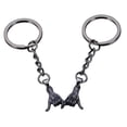 thumbnail image 2 of Matching Couple Keychain Gift for Boyfriend Girlfriend Him Her Pinky Promise Best Friend Birthday Gift for Women, 2 of 6