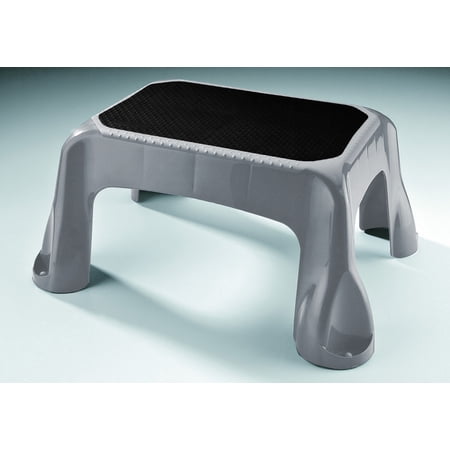 Rubbermaid Gray Step Stool Rubber Top - Walmart.com