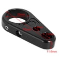 thumbnail image 7 of lacooooppia 2Pcs Motorcycles Brake Cable Clamp Handlebar Mount Aluminum Alloy Accessories Durability Heavy Duty Cable Holder Bracket 25mm Black, 7 of 7