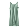 thumbnail image 3 of Aboser Modal Tank Nightgowns for Women Plus Size Crew Neck Chemise Sleepwear Sleeveless Soft Nightwear Loose Comfy Nightshirts, 3 of 4