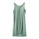 thumbnail image 2 of Camisón de poliéster para mujer, vestido informal holgado de verano, sin mangas, color liso, para casa, 2 of 3