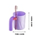 thumbnail image 2 of Vaso para Enjuague Bucal con Soporte para Cepillos de Dientes: Diseño de Alta Gama para Uso Doméstico, Accesorios Dentales para Estudiantes y Parejas con Ranura de Silicona, Paquete de 1, 2 of 6